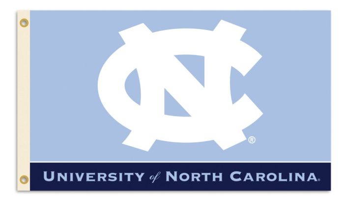 3 ft x 5 ft College Teams Flag - North Carolina Tar Heels