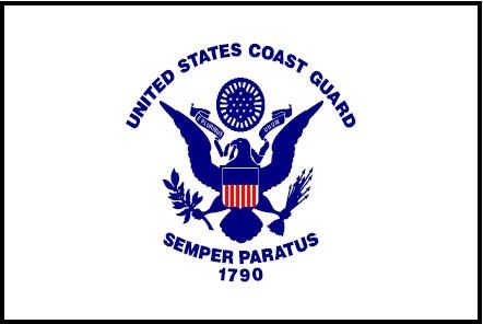 3 ft x 5 ft Polyester Flag - US Coast Guard