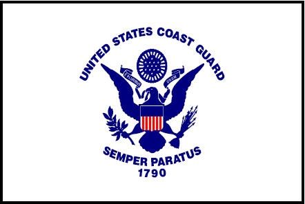 3 ft x 5 ft Polyester Flag - US Coast Guard