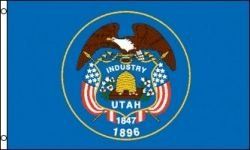 3 ft x 5 ft Polyester State Flag - Utah