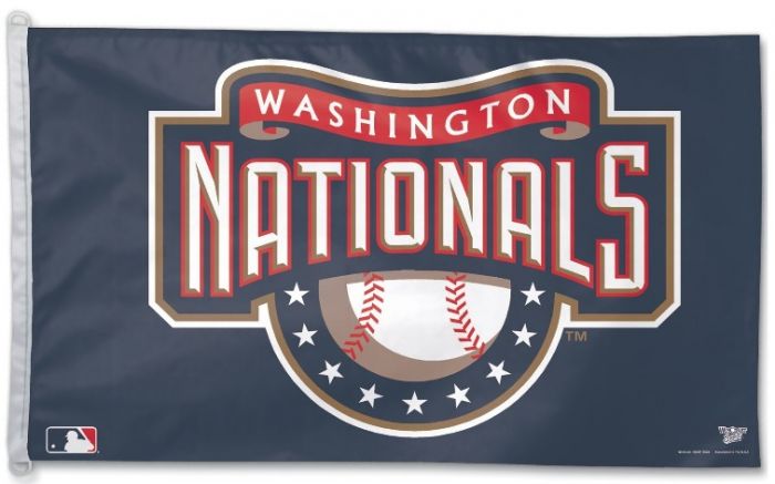 3 ft x 5 ft Polyester MLB Flag - Washington Nationals