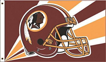 3 ft x 5 ft NFL Team Flag - Washington Redskins