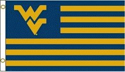 3 ft x 5 ft College Teams Flag - West Virginia Mountaineers