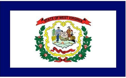 3 ft x 5 ft Polyester State Flag - West Virginia