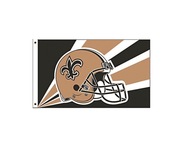 3 ft x 5 ft NFL Team Flag - New Orleans Saints