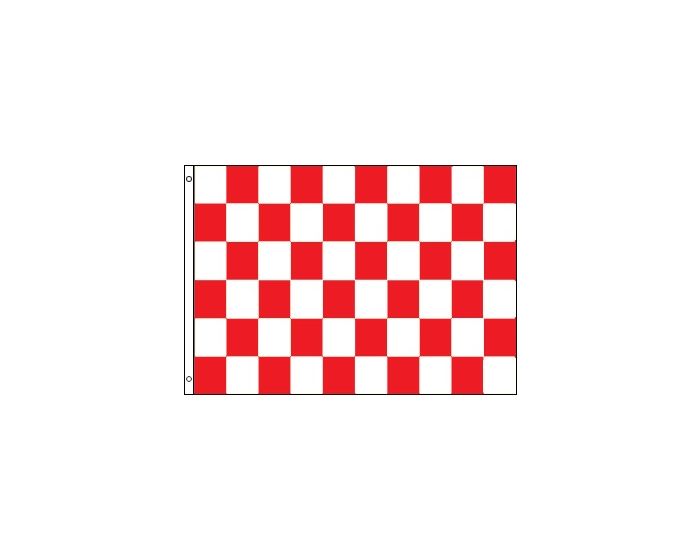 3 Ft X 5 Ft Polyester Flag Red And White Checkered